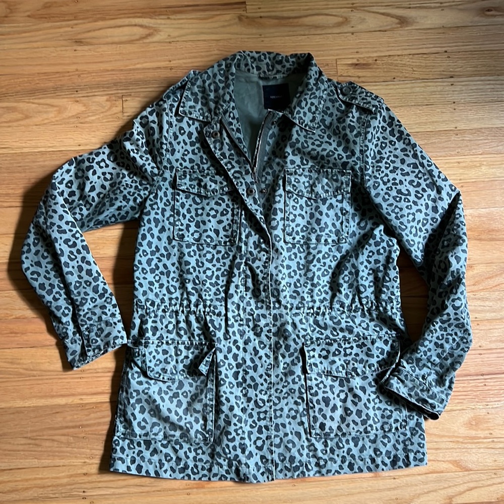 Leopard Print Utility Jacket - Forever21
